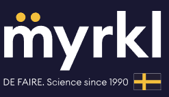 영국·미국 숙취해소 건강보조제 브랜드 Myrkl 로고